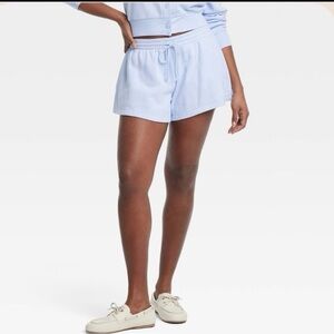 SOLD‼️ NWT Universal Thread Leisure Studio French Terry  Shorts in Baby Blue